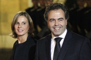 Astrid Herrenschmidt et Luc Chatel