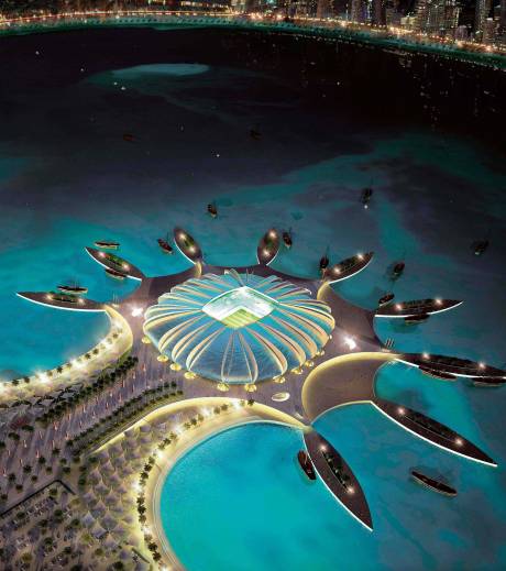 Le stade du port de Doha (44 950 places)
